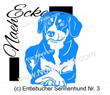 Aufkleber Entlebucher Sennenhund Nr. 3