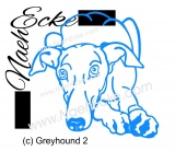 Aufkleber Greyhound 2