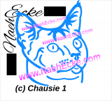Sticker Chausie 1