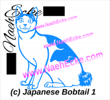 Aufkleber Japanese Bobtail 1