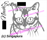 Sticker Singapura