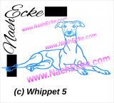 Aufkleber Whippet 5