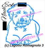 Aufkleber Lagotto Romagnolo 3