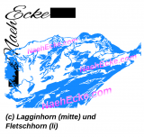 Lagginhorn und Fletschhorn