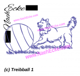 Aufkleber Treibball 1