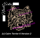 Aufkleber Cairn Terrier 6