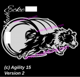 Aufkleber Agility 15