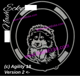 Aufkleber Agility 18