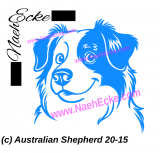 Aufkleber Australian Shepherd Nr. 20-15