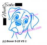 Aufkleber Boxer 05-15