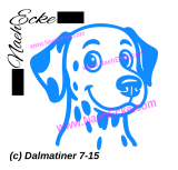 Aufkleber Dalmatiner 7-15
