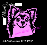 Aufkleber Chihuahua 07-15