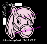 Sticker Icelandhorse 17