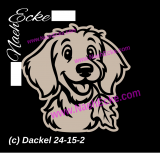 Aufkleber Dackel 24-15