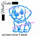 Aufkleber Cane Corso 7