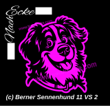 Aufkleber Berner Sennenhund 11