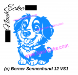 Aufkleber Berner Sennenhund 12