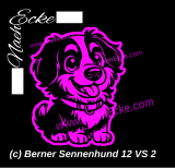 Aufkleber Berner Sennenhund 12