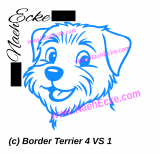 Aufkleber Border Terrier 4