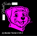Aufkleber Border Terrier 4