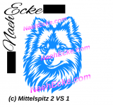 Aufkleber Mittelspitz 2