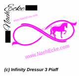 Aufkleber Inifinity Dressurpferd 3 Piaffe
