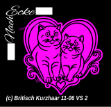 Aufkleber Britisch Kurzhaar 11-6