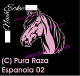 Aufkleber Pura Raza Espanola 02