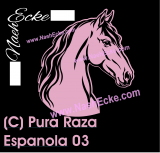 Aufkleber Pura Raza Espanola 03