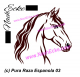 Aufkleber Pura Raza Espanola 03