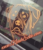 Aufkleber Rottweiler 02