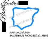 Aufkleber Brandzeichen BALLESTEROS MORCILLO, D. JESÚS 