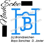 Aufkleber Brandzeichen Bayo Sanchez D. Javier 