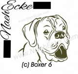 Aufkleber Boxer 06