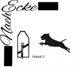 Aufkleber Flyball 2 