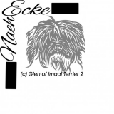 Aufkleber Glen of Imaal Terrier 2 