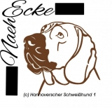Sticker Hannoverscher Schweißhund 1 
