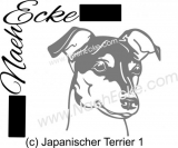 Aufkleber Japanischer Terrier 1 