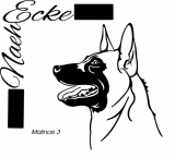 Aufkleber Malinois 03