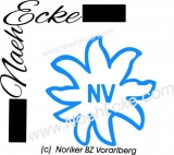 Aufkleber Brandzeichen Noriker Vorarlberg