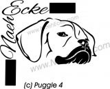 Sticker Puggle 4 