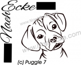 Sticker Puggle 7 