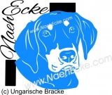 Sticker Hungarian Hound 