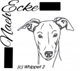 Aufkleber Whippet 2 