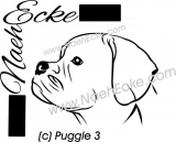 Sticker Puggle 3 